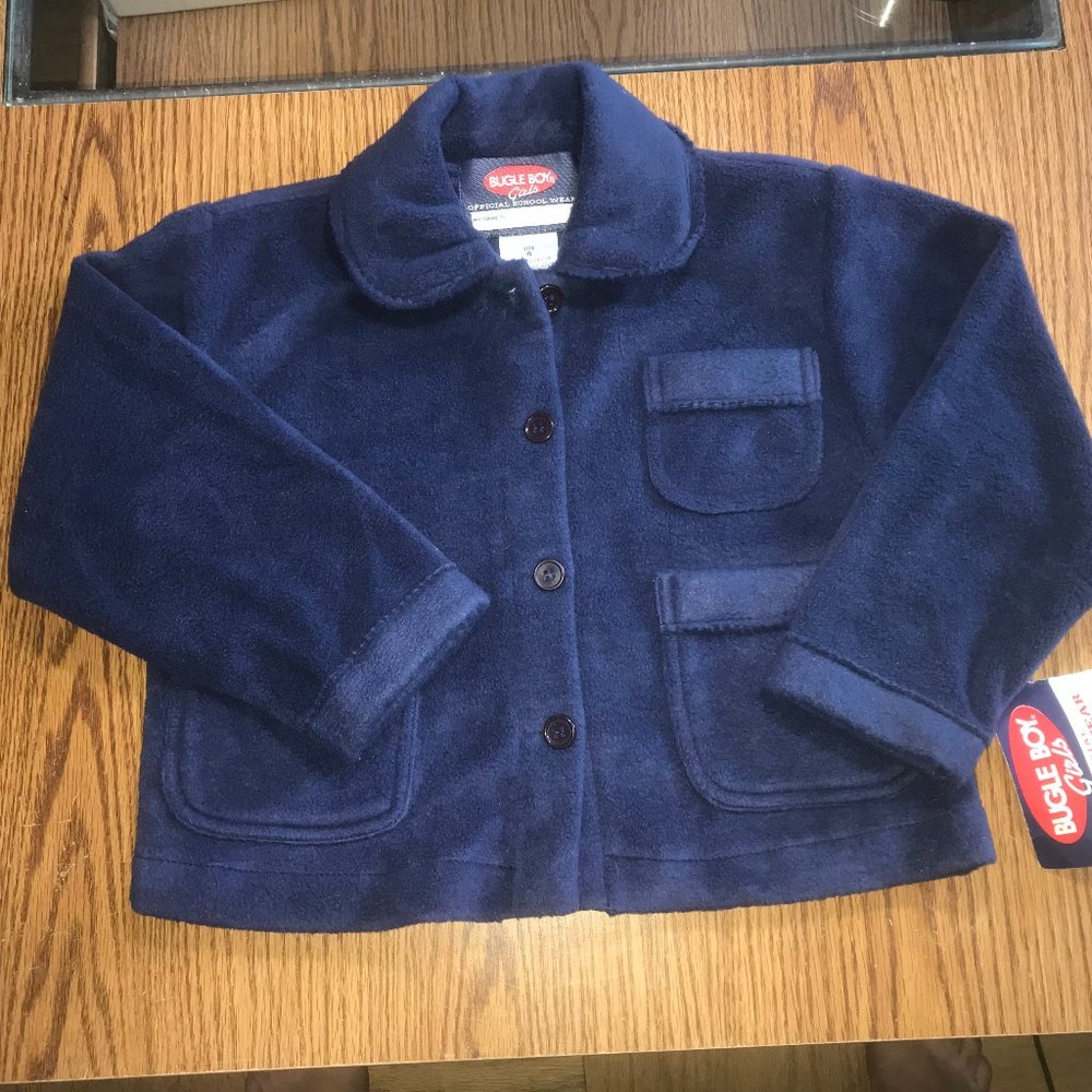 Bugle Boy Girl's school uniform jacket sz 4 NWT